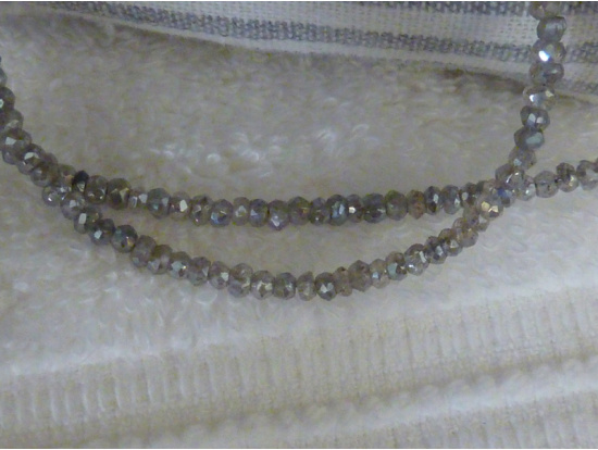 Hämatit-Armband, 2-reihig