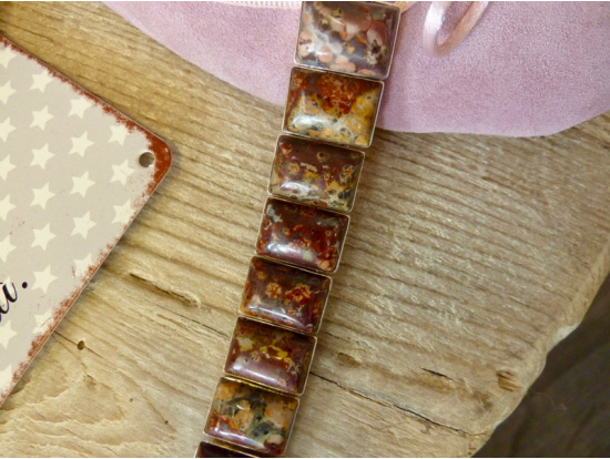 Armband "India" brauner Jaspis