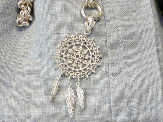 Anhänger "Traumfänger" Silber